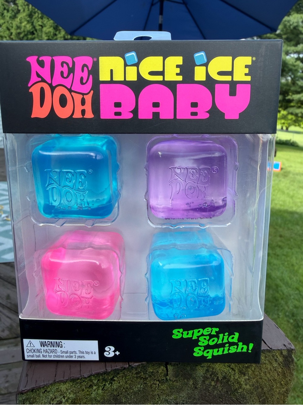 NeeDoh Nice Ice Baby Squish Cubes